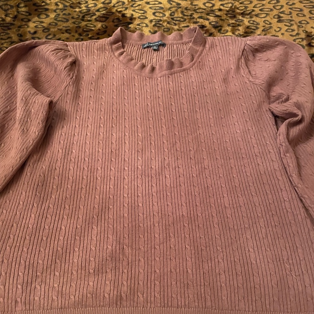Adrianna Papell Mocha Sweater